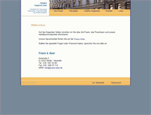 Tablet Screenshot of praxis-bast.de